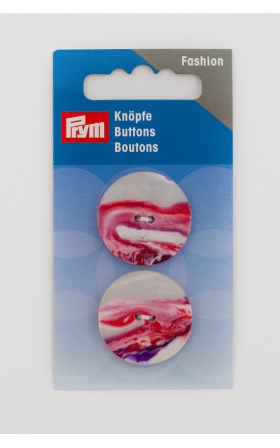 Bottone 2 fori 25mm Prym - Knöpfe und Taschenverschluss