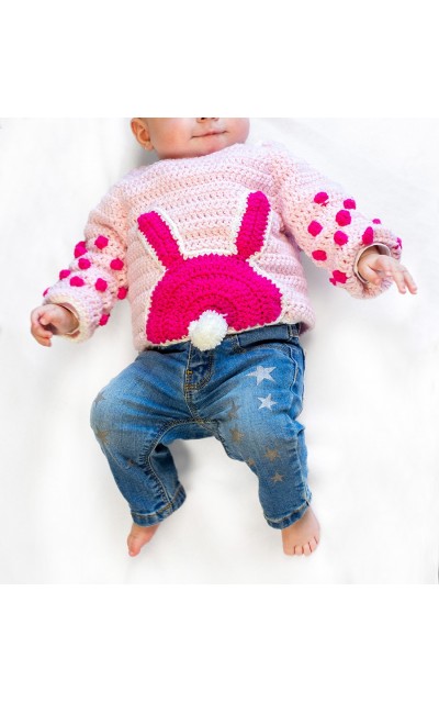 kit baby pullover "hase" - Kit