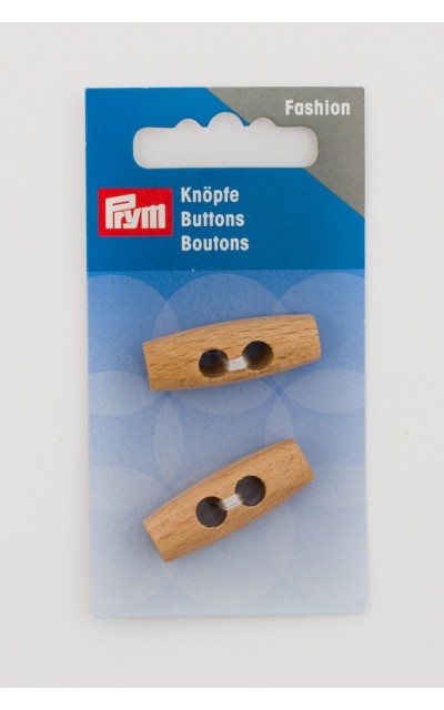 Bottone 2 fori alamato 30mm Prym - Knöpfe und Taschenverschluss