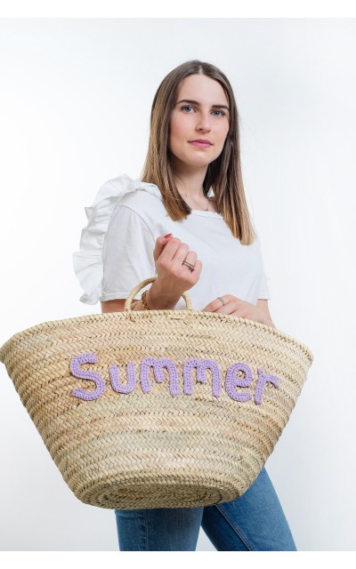 Set Strohtasche SUMMER - Kit