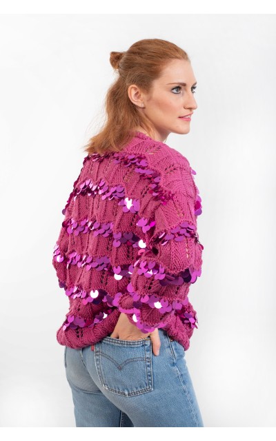 Pattern Sweater Sequins - Paid Models