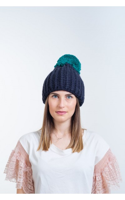cappello pompon - Hats and scarves