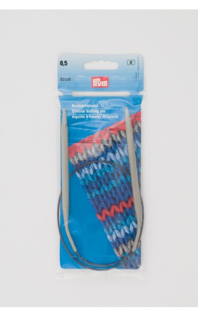 Circular knitting pin aluminim US 10,5 / 60 cm - Circular