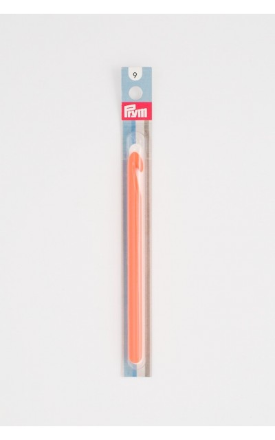 Wollhäkelnadel 9 mm Prym mit farbig Kunststoffgriff - Prym