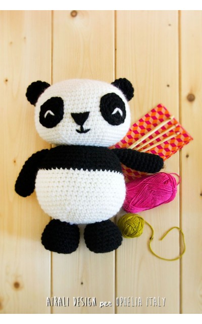 Panda Amigurumi - Modelli Gratuiti