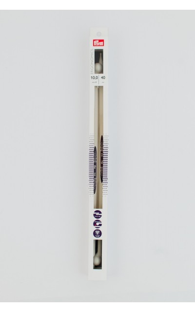 Ergonomic knitting needles 10 mm 40 cm