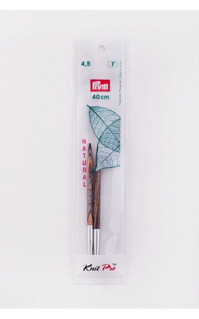 Prym 024 in bambù 40 cm 4 mm Ferri circolari per lavorare a maglia 