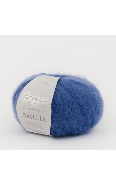 Balls of yarn mohair fashion colors produced in Prato - Ophelia Italy -