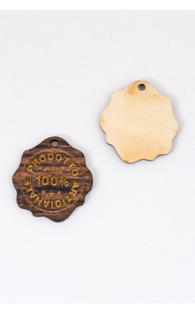 Label wood - 100% ARTIGIANALE