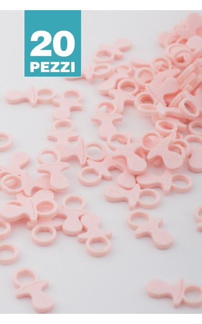 Ciuccio Felt - Light Pink 20 pieces