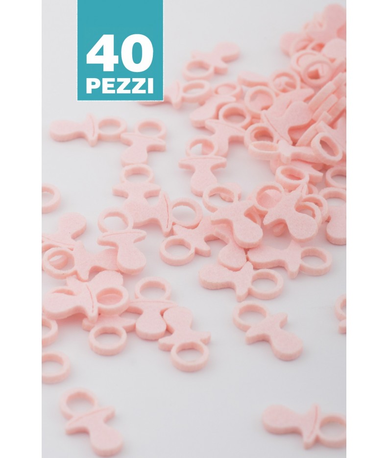 Ciuccio Felt - Light Pink 40 pieces
