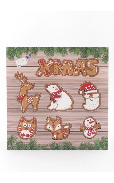 Decorative wooden tags - 001