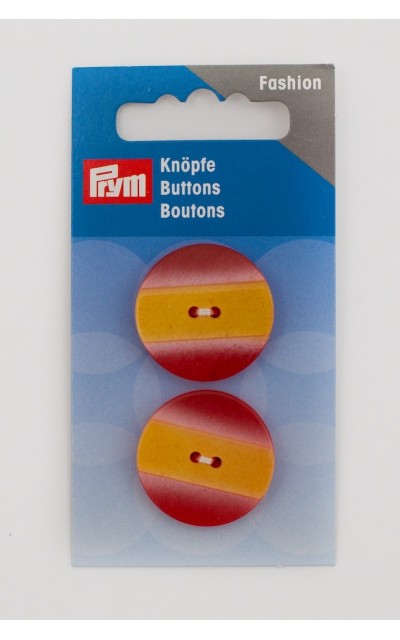 Bottone due fori 25mm Prym - Knöpfe und Taschenverschluss