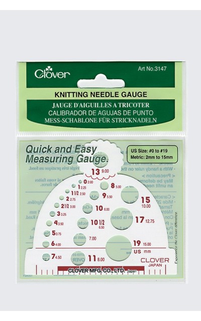 Knitting pin gauge Prym